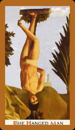 The Hanged Man Upright Golden Meanings