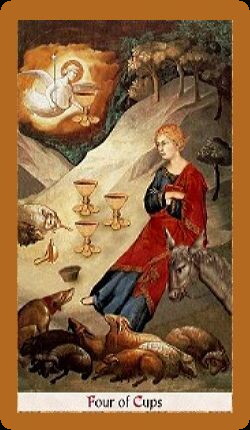 Four of Cups Meanings
