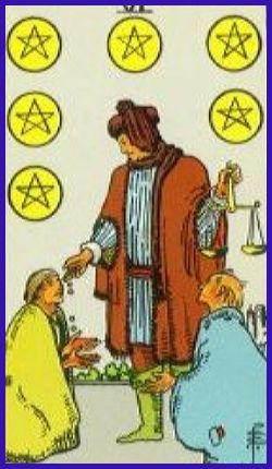 Six of Pentacles Meanings