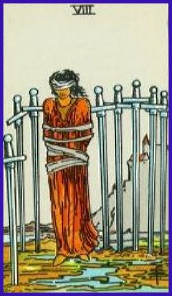 Eight of Swords Meanings