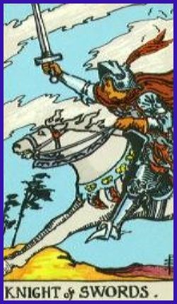 Knight of Swords Meanings