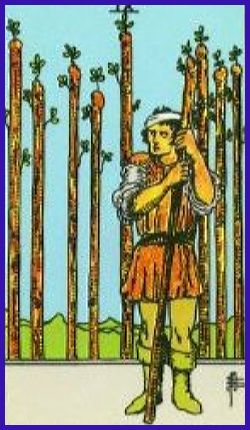 Nine of Wands Meanings